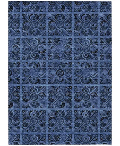 Addison Chantille Acn853 8'x10' Area Rug In Denim