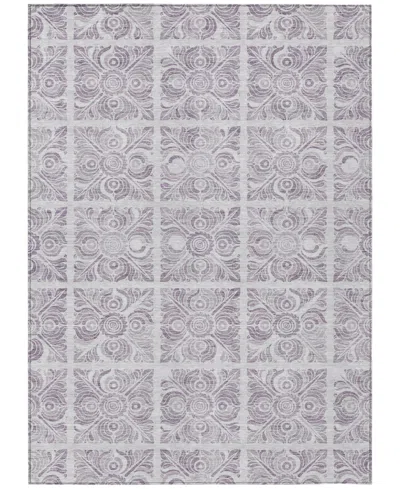 Addison Chantille Machine Washable Acn854 2'6"x3'10" Area Rug In Lavender