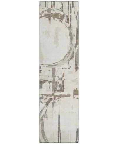 Addison Chantille Acn855 2'3"x7'6" Runner Area Rug In Ivory