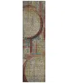 Addison Chantille Acn855 2'3"x7'6" Runner Area Rug In Taupe