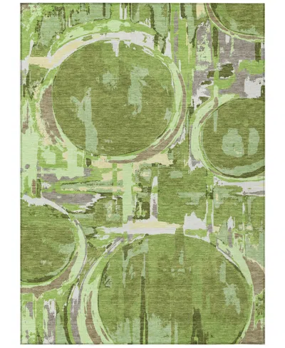 Addison Chantille Acn855 2'6"x3'10" Area Rug In Green