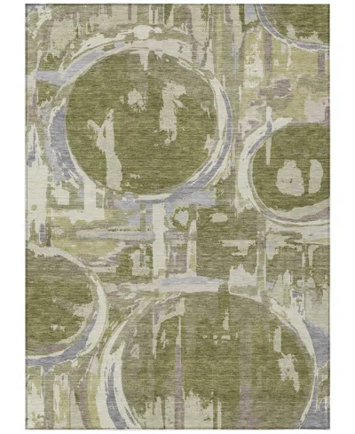 Addison Chantille Acn855 3'x5' Area Rug In Olive