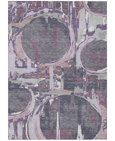 Addison Chantille Acn855 8'x10' Area Rug In Purple