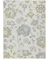 Addison Chantille Machine Washable Acn856 2'6"x3'10" Area Rug In Ivory