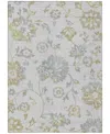 Addison Chantille Acn856 5'x7'6" Area Rug In Silver