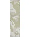 Addison Chantille Acn857 2'3"x7'6" Runner Area Rug In Sage