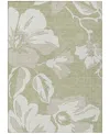 Addison Chantille Machine Washable Acn857 2'6"x3'10" Area Rug In Sage
