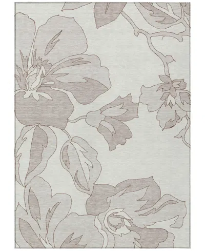 Addison Chantille Machine Washable Acn857 8'x10' Area Rug In Ivory