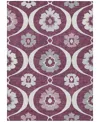 Addison Chantille Acn858 5'x7'6" Area Rug In Eggplant