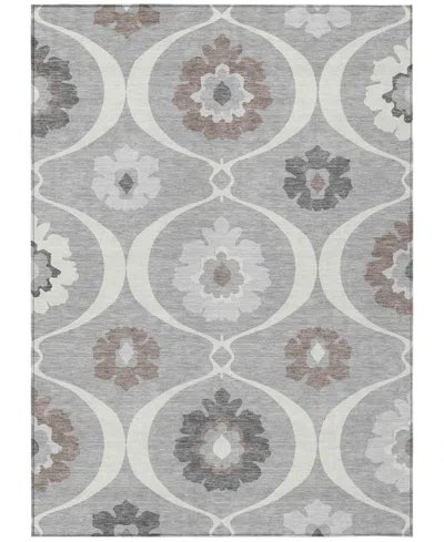 Addison Chantille Acn858 5'x7'6" Area Rug In Gray