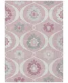Addison Chantille Acn858 5'x7'6" Area Rug In Pink