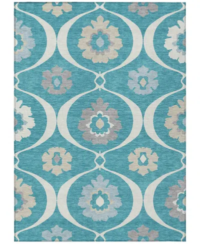 Addison Chantille Acn858 8'x10' Area Rug In Teal