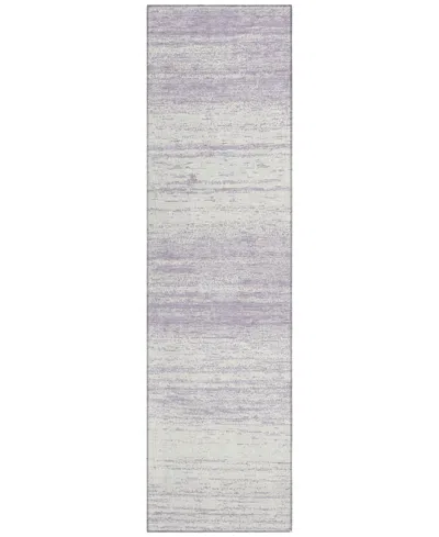 Addison Chantille Acn859 2'3"x7'6" Runner Area Rug In Lavender
