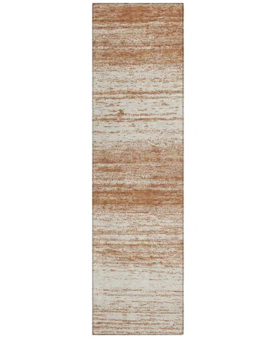 Addison Chantille Acn859 2'3"x7'6" Runner Area Rug In Paprika