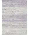 Addison Chantille Machine Washable Acn859 2'6"x3'10" Area Rug In Lavender