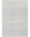 Addison Chantille Machine Washable Acn859 2'6"x3'10" Area Rug In Silver