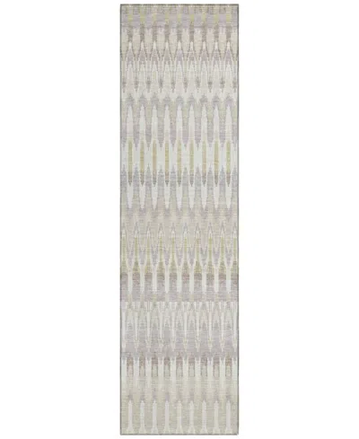 Addison Chantille Acn860 2'3"x7'6" Runner Area Rug In Beige