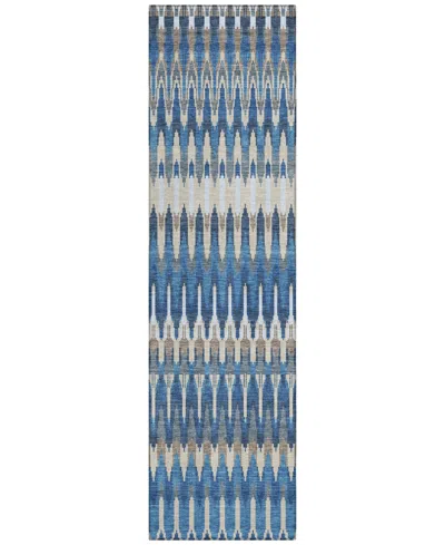 Addison Chantille Acn860 2'3"x7'6" Runner Area Rug In Navy