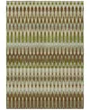 Addison Chantille Machine Washable Acn860 2'6"x3'10" Area Rug In Green