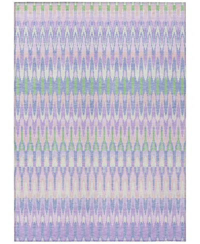 Addison Chantille Machine Washable Acn860 2'6"x3'10" Area Rug In Lavender