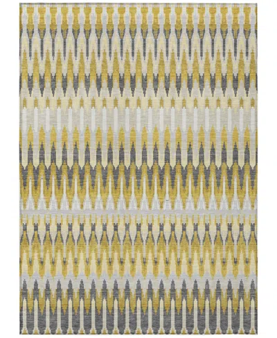 Addison Chantille Acn860 8'x10' Area Rug In Gold