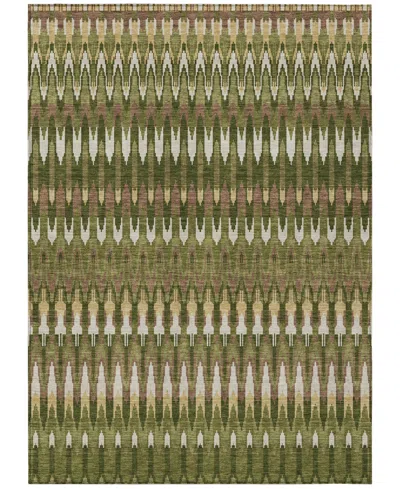 Addison Chantille Acn860 9'x12' Area Rug In Olive