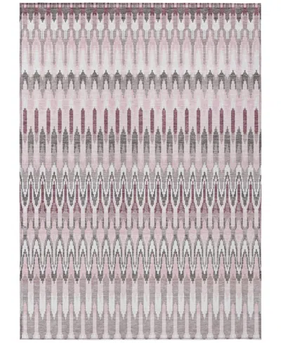 Addison Chantille Acn860 9'x12' Area Rug In Pink