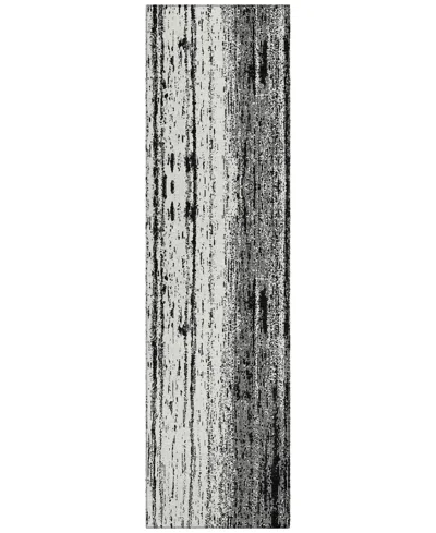 Addison Chantille Acn861 2'3"x7'6" Runner Area Rug In Black