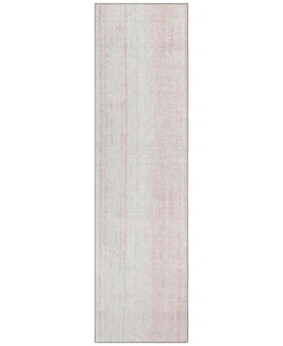 Addison Chantille Acn861 2'3"x7'6" Runner Area Rug In Pink
