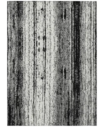 Addison Chantille Machine Washable Acn861 3'x5' Area Rug In Black