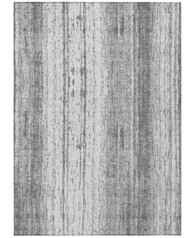 Addison Chantille Machine Washable Acn861 5'x7'6" Area Rug In Gray