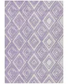 Addison Chantille Machine Washable Acn862 2'6"x3'10" Area Rug In Lavender