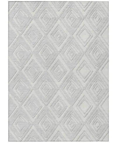 Addison Chantille Acn862 5'x7'6" Area Rug In Silver