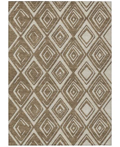Addison Chantille Acn862 8'x10' Area Rug In Brown