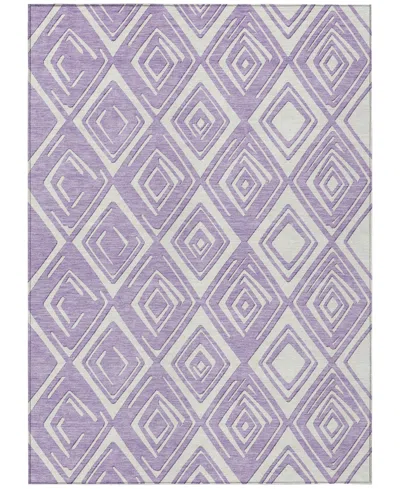 Addison Chantille Acn862 8'x10' Area Rug In Lavender
