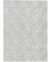 Addison Chantille Acn862 8'x10' Area Rug In Silver