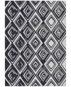 Addison Chantille Machine Washable Acn862 9'x12' Area Rug In Black