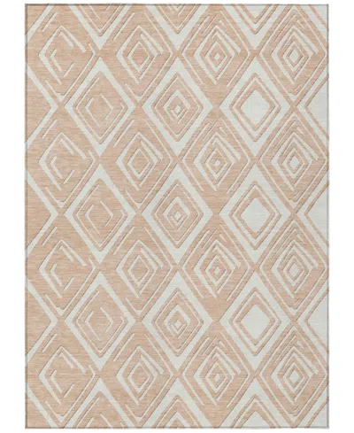 Addison Chantille Acn862 9'x12' Area Rug In Peach