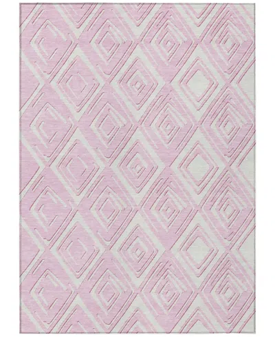 Addison Chantille Acn862 9'x12' Area Rug In Pink