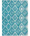 Addison Chantille Acn862 9'x12' Area Rug In Teal