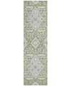 Addison Chantille Acn863 2'3"x7'6" Runner Area Rug In Sage