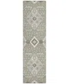 Addison Chantille Acn863 2'3"x7'6" Runner Area Rug In Taupe