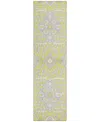 Addison Chantille Machine Washable Acn863 2'3"x7'6" Runner Area Rug In Yellow