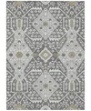 Addison Chantille Acn863 5'x7'6" Area Rug In Charcoal