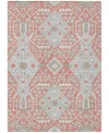 Addison Chantille Acn863 8'x10' Area Rug In Salmon