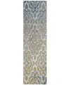 Addison Chantille Acn864 2'3"x7'6" Runner Area Rug In Mist
