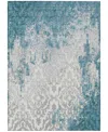 Addison Chantille Acn864 5'x7'6" Area Rug In Teal