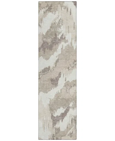 Addison Chantille Acn865 2'3"x7'6" Runner Area Rug In Beige