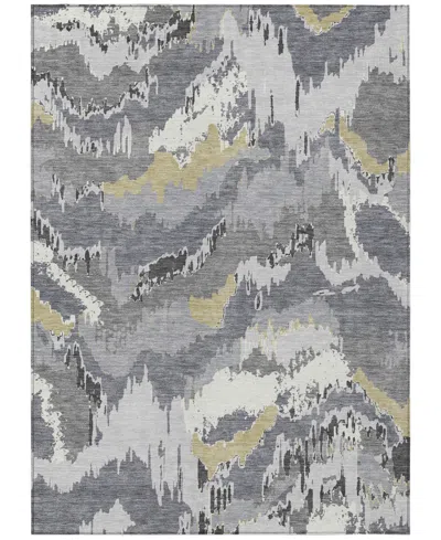 Addison Chantille Acn865 2'6"x3'10" Area Rug In Gray