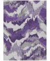Addison Chantille Acn865 2'6"x3'10" Area Rug In Purple